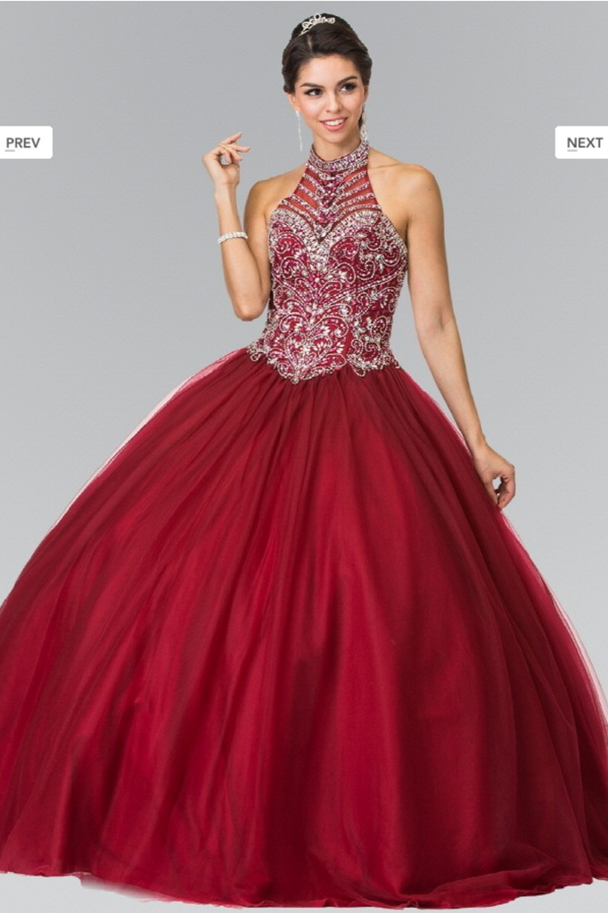 Quinceanera, sweet 16, engagement ball gown dress designer