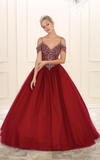 Quinceanera, sweet 16, engagement ball gown dress 