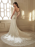 Sophia Tolli Wedding Dress satin lace mermaid trumpet gown